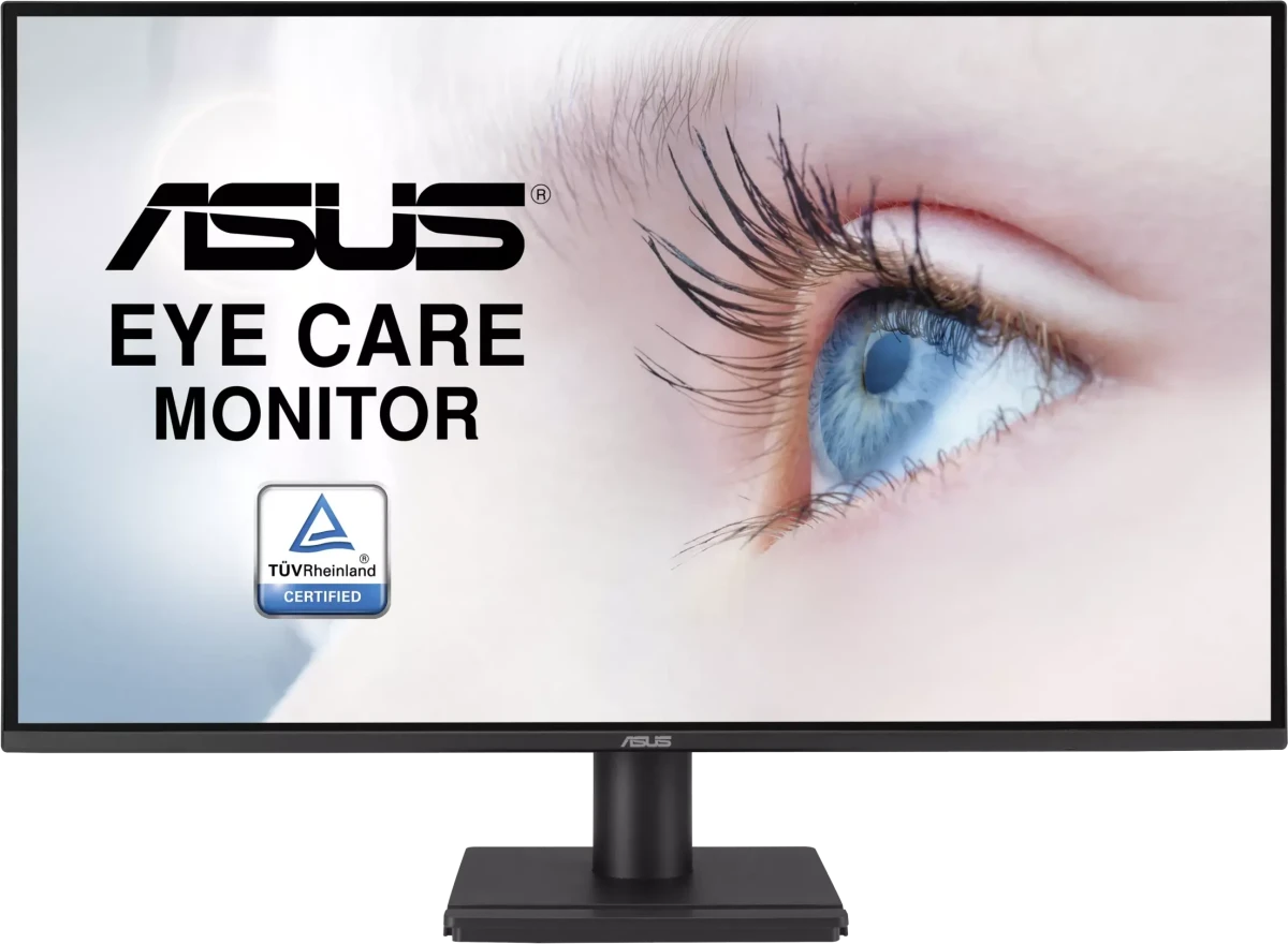 ASUS VA27AQ 27 дюймов IPS QHD монитор с сертификатом T&Uuml;V Eye Care