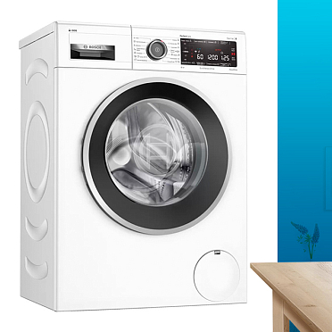 Bosch WDS28460ME вид спереди &mdash; панель управления с дисплеем и система AquaStop
