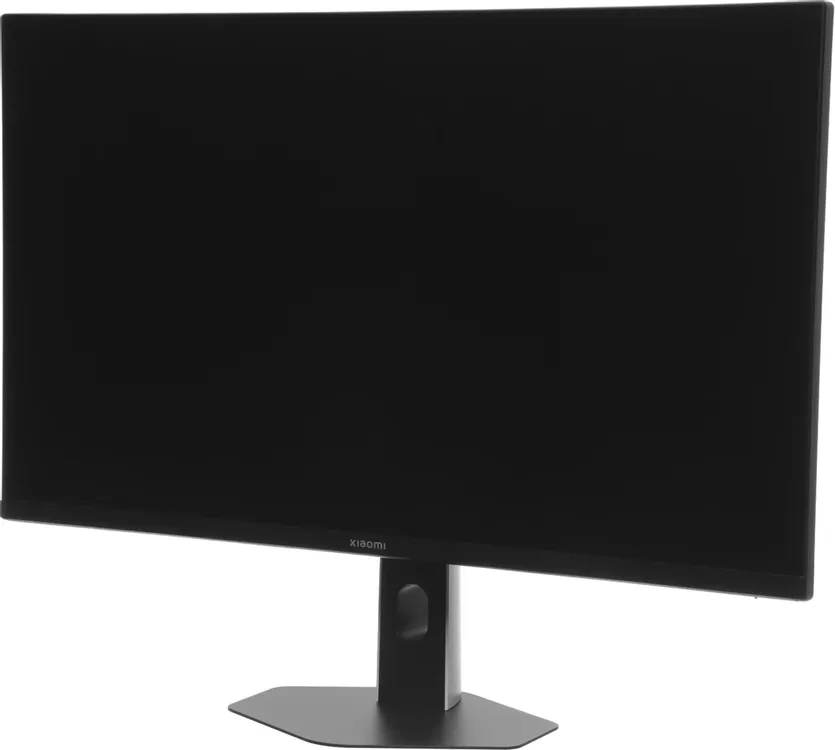 Xiaomi Gaming Monitor G27i 2026 вид сбоку с тонкой рамкой и регулируемой подставкой