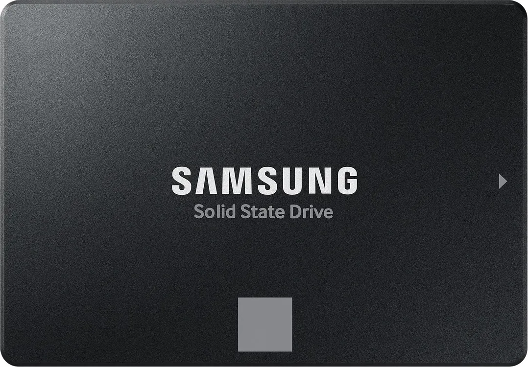 Samsung 870 EVO 256 ГБ SATA III — внешний вид накопителя 2.5 дюйма