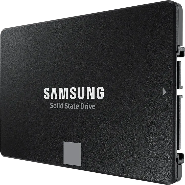 Samsung 870 EVO 256 ГБ — интерфейс SATA III и разъём накопителя