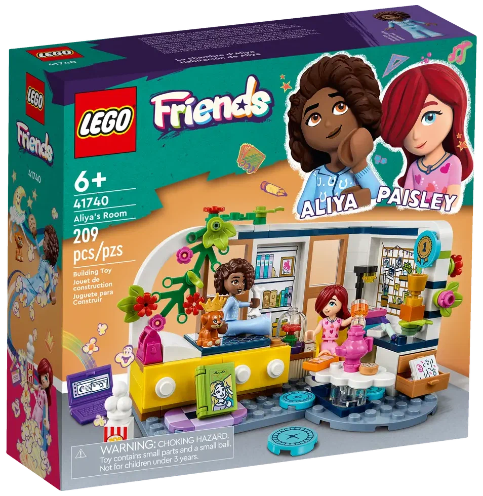 Конструктор LEGO Friends 41740 Комната Алии, 209 дет.