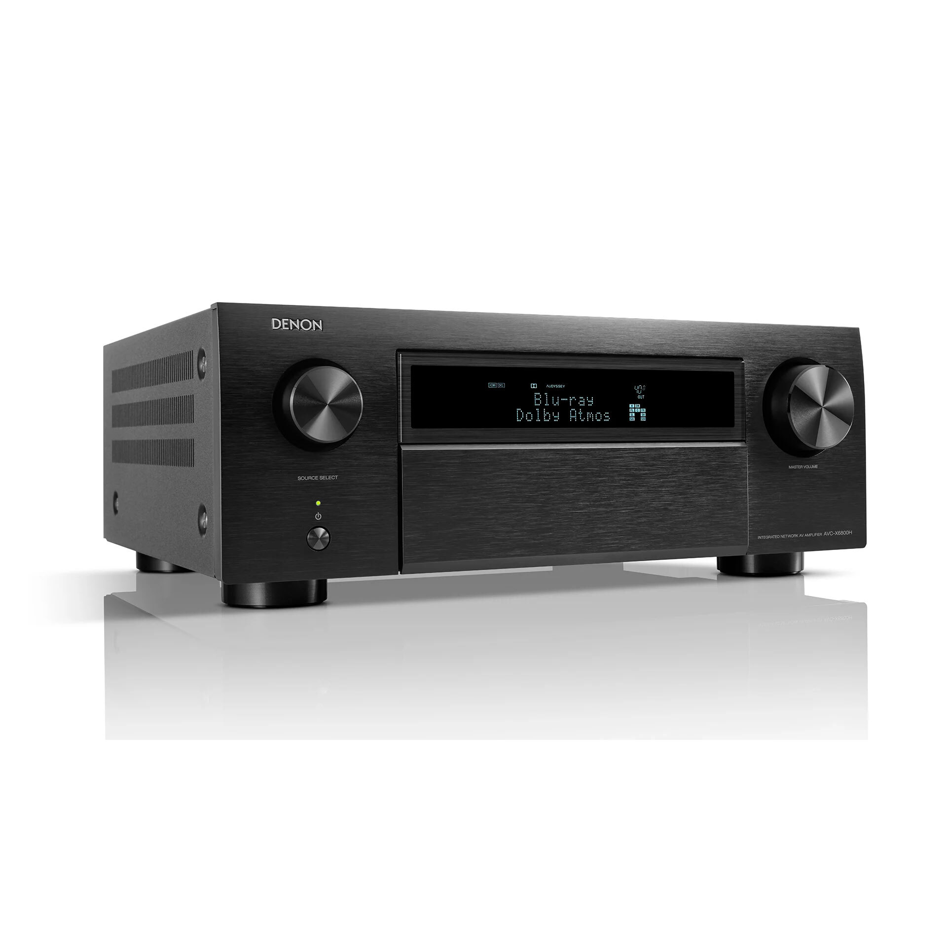 AV-ресивер Denon AVC-X6800H Black &mdash; фронтальный вид