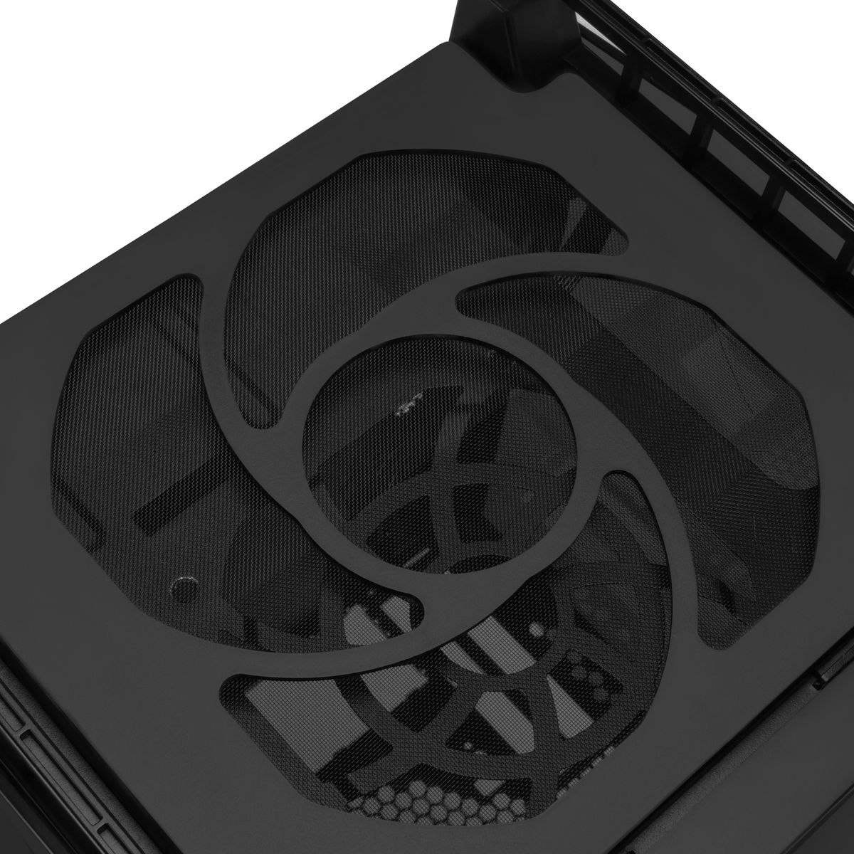 SilverStone Lucid SST-LD03B-AF внутренний вид вентиляторы охлаждение компоновка компонентов