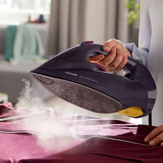 Утюг Philips DST7061/30, подошва SteamGlide Elite, 3000Вт, 300мл, вертикальное отпаривание