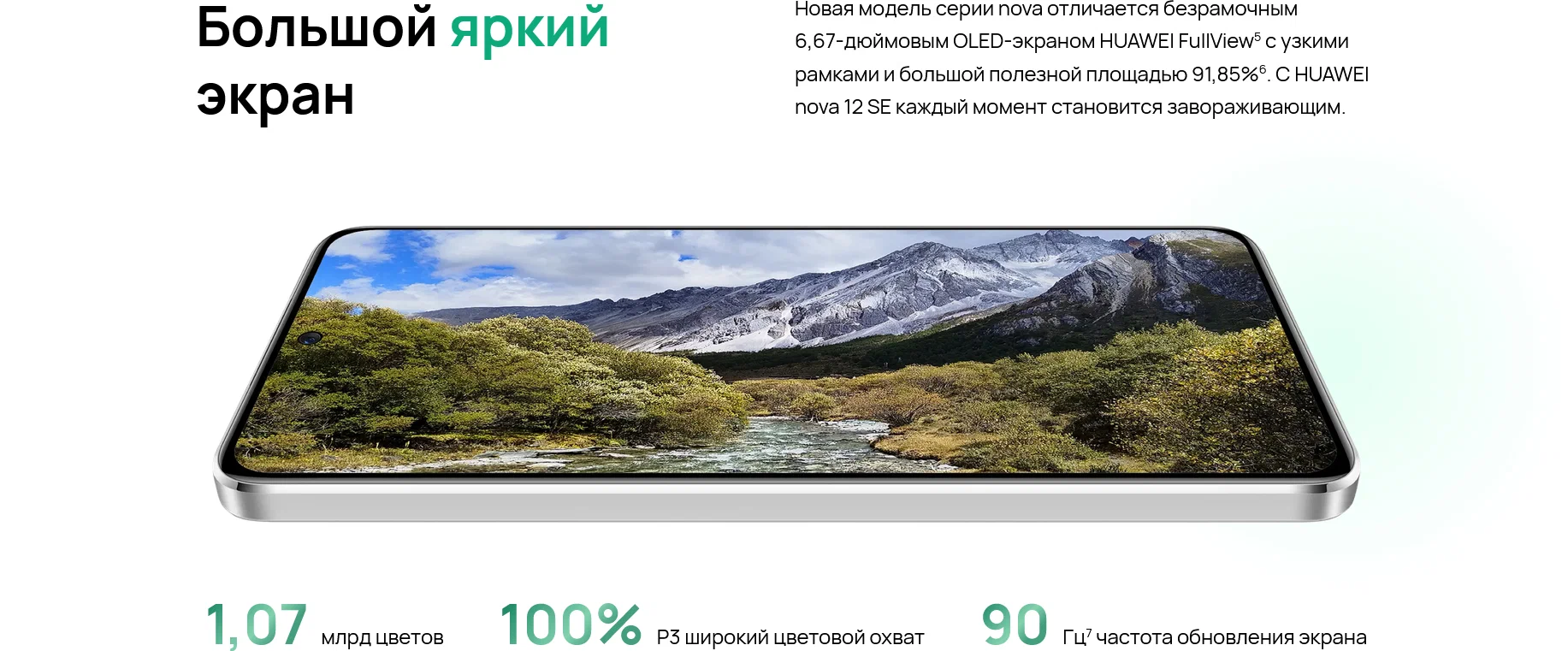 Смартфон Huawei Nova 12 SE 8/256Gb White (BNE-LX1)