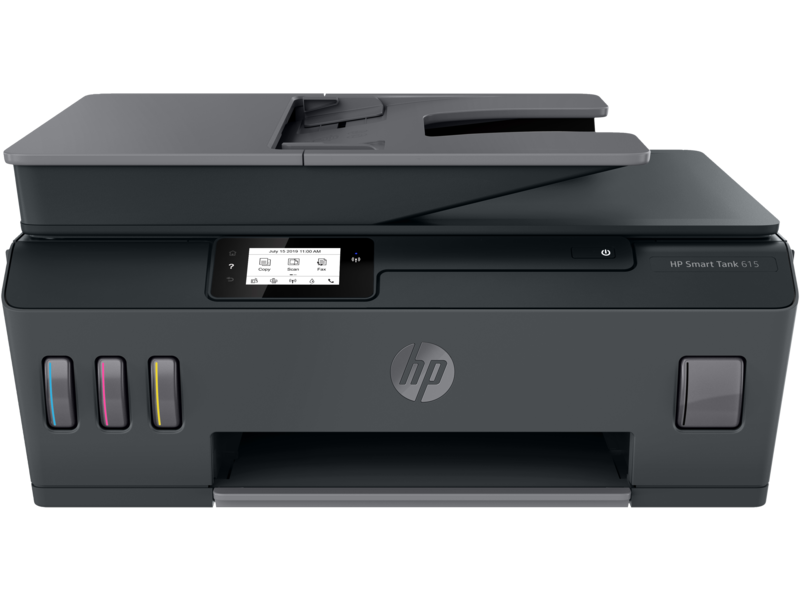 HP Smart Tank 615 Wireless All-in-One, Front