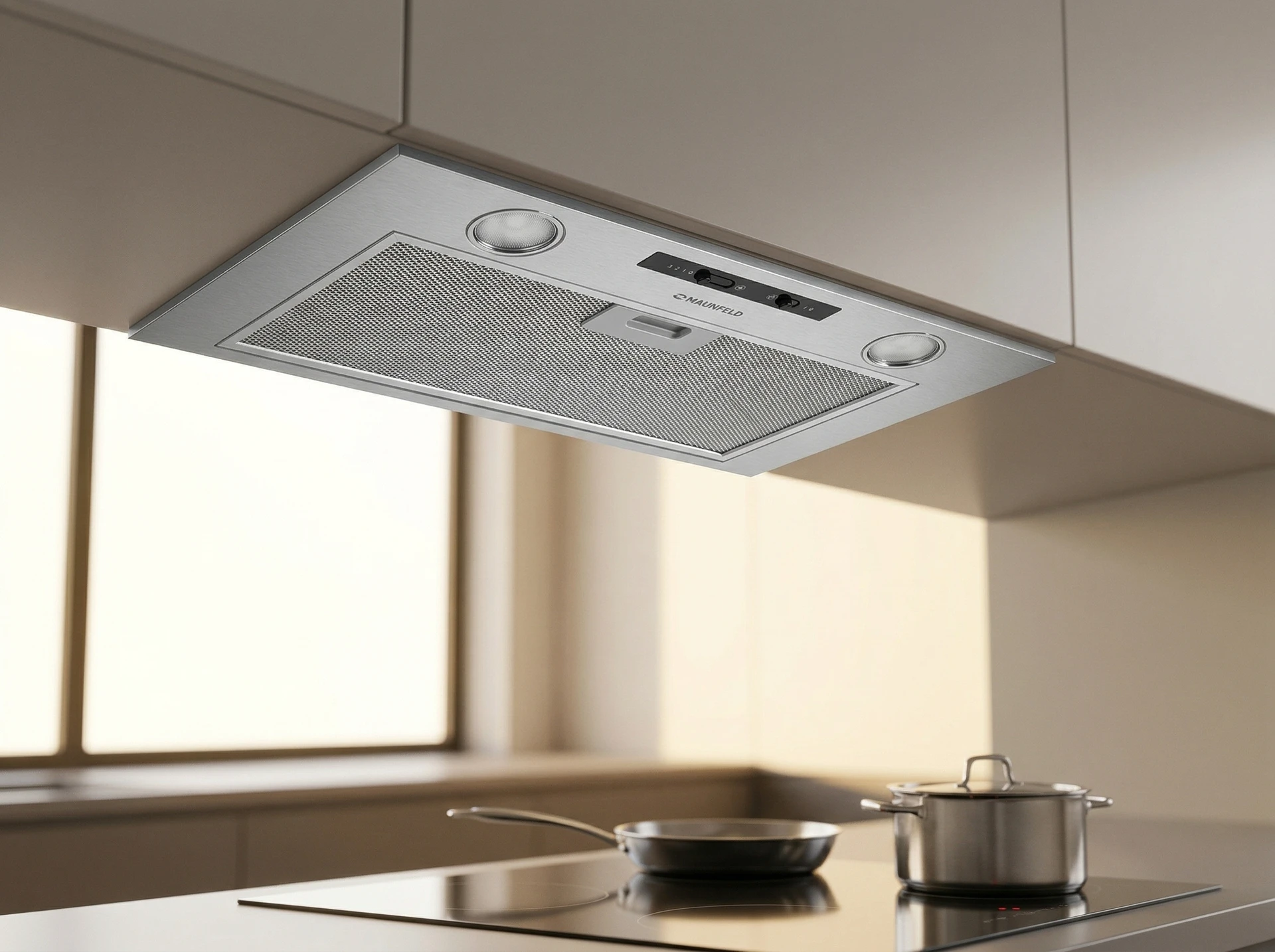 Maunfeld Crosby Light 5028 встроенная в кухонный гарнитур &mdash; вид в интерьере