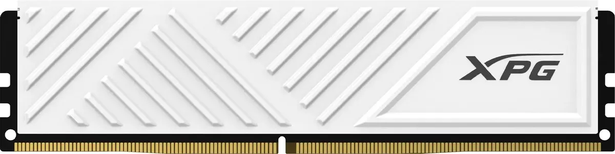 ADATA Gammix AX4U360032G18I-SWHD35 белый радиатор DDR5 32 ГБ крупный план
