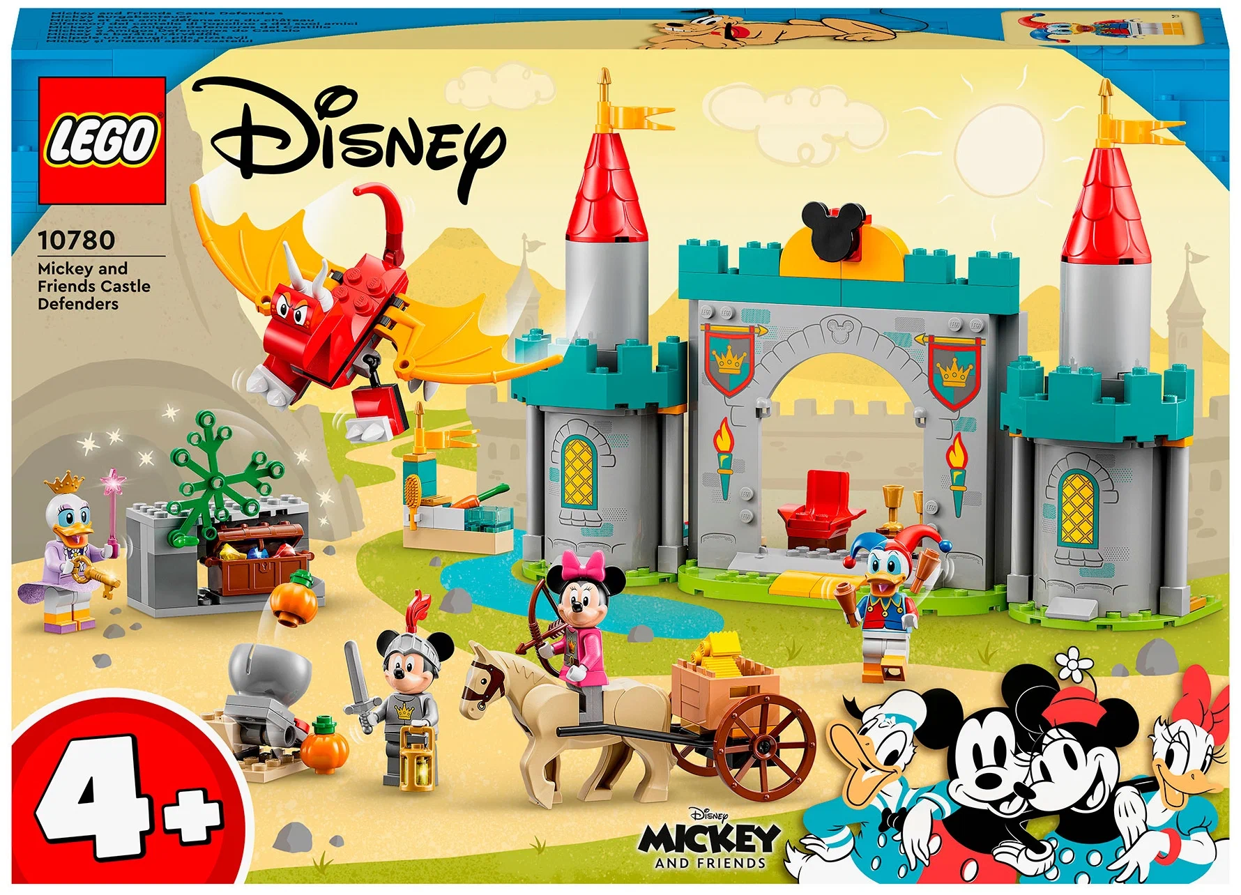 Конструктор LEGO Disney 10780 Микки и его друзья защитники замка, 215 дет.