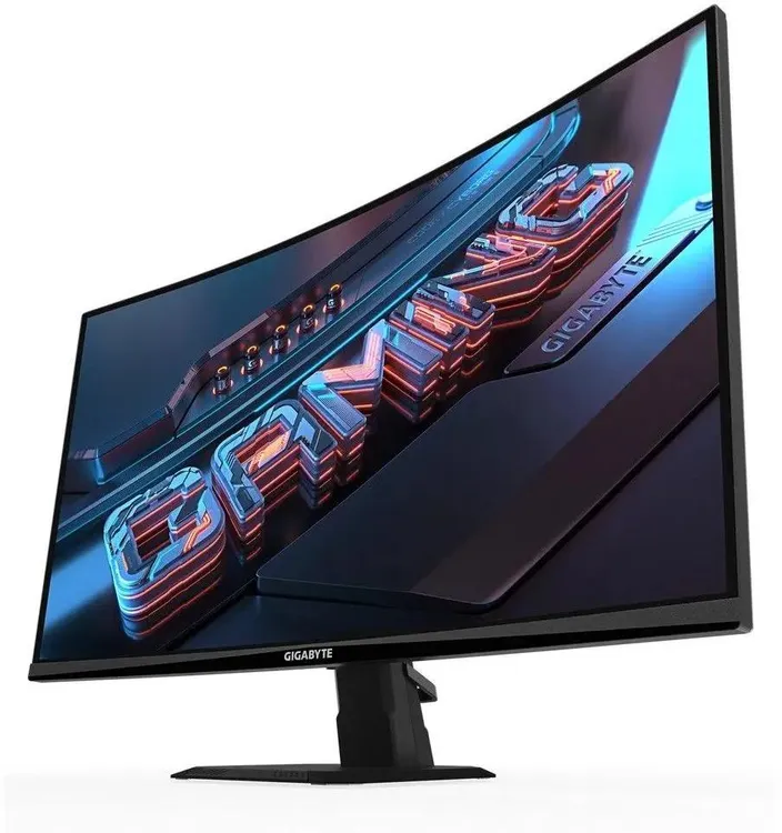 GIGABYTE GS27QCA EK монитор 27 дюймов QHD VA трёхсторонний безрамочный дизайн