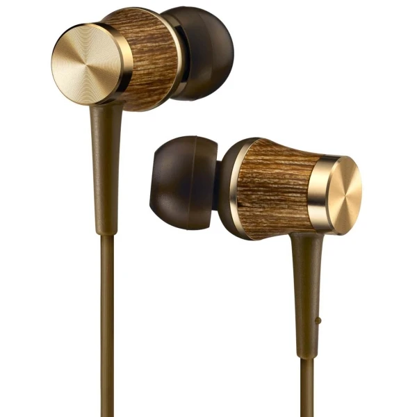 Наушники внутриканальные JVC WOOD Gold (HA-FW7-T-F) фото