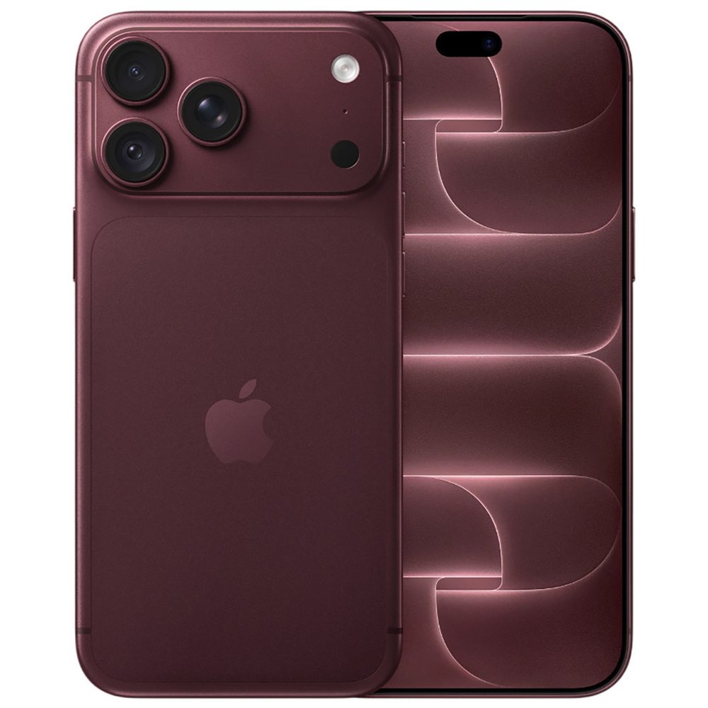 Apple iPhone 18 Pro Max Burgundy вид спереди и сзади тройная камера интерфейс iOS
