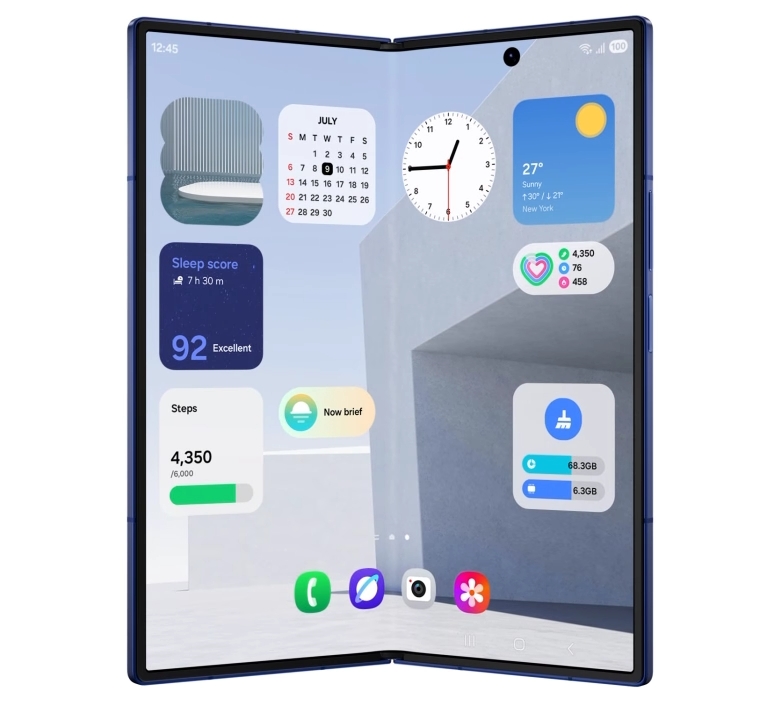 Samsung Galaxy Z Fold7 16/1024 GB &mdash; интерфейс камеры и ночные сцены