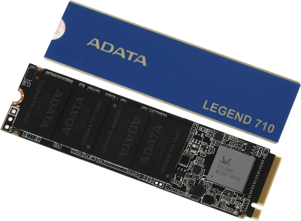ADATA Legend 710 конструкция внутренние компоненты и радиатор охлаждения