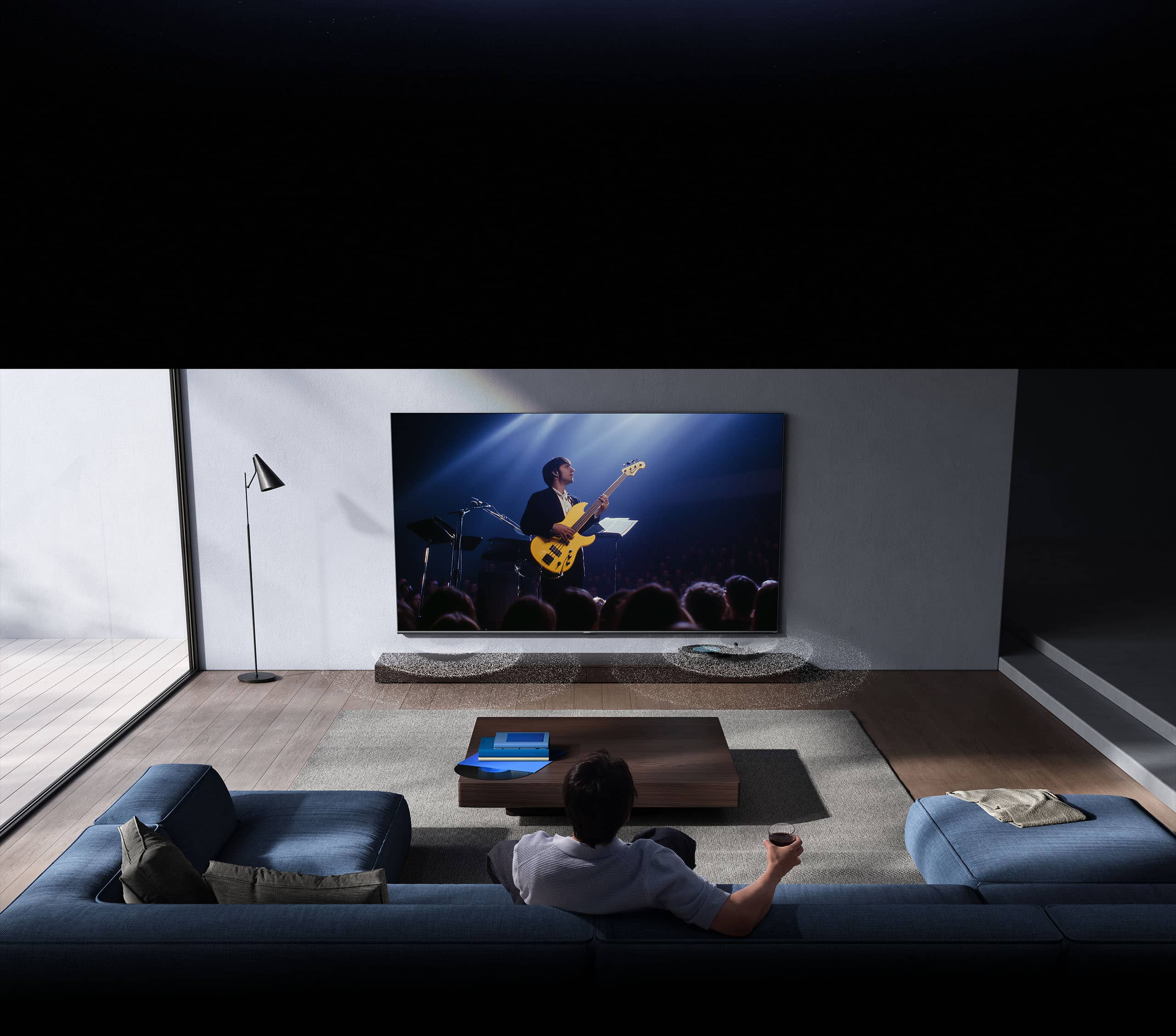 Аудиосистема Xiaomi TV S Pro Mini LED 55 — Dolby Atmos, DTS:X, Harman AudioEFX