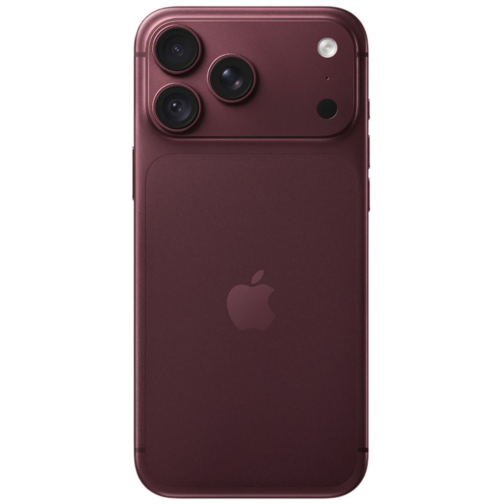 Apple iPhone 18 Pro Max Burgundy вид спереди дизайн корпуса тройная камера