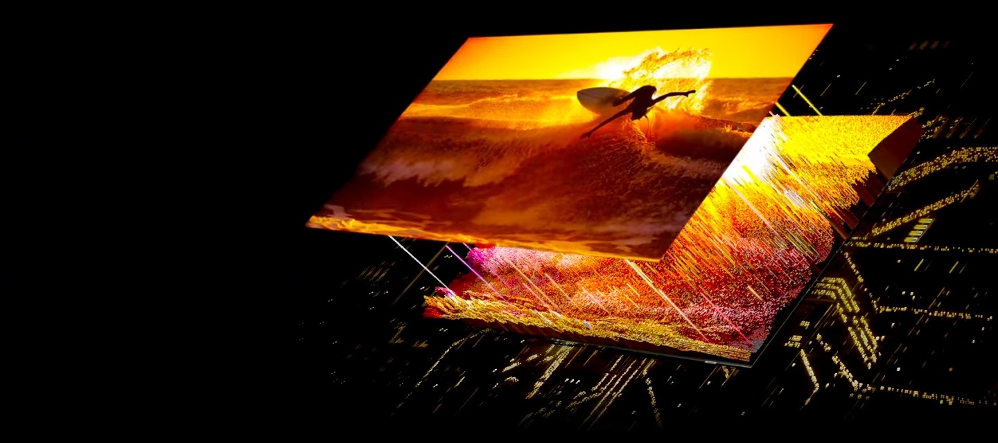Quantum Matrix Plus — точное управление Mini LED зонами в Samsung QE55QN85FAUXRU