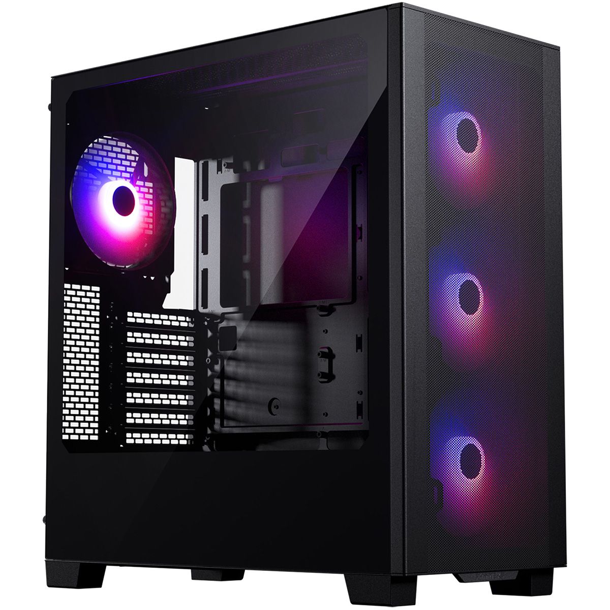 Phanteks 523 XT Pro Ultra корпус с открытой боковой панелью и ARGB вентиляторами