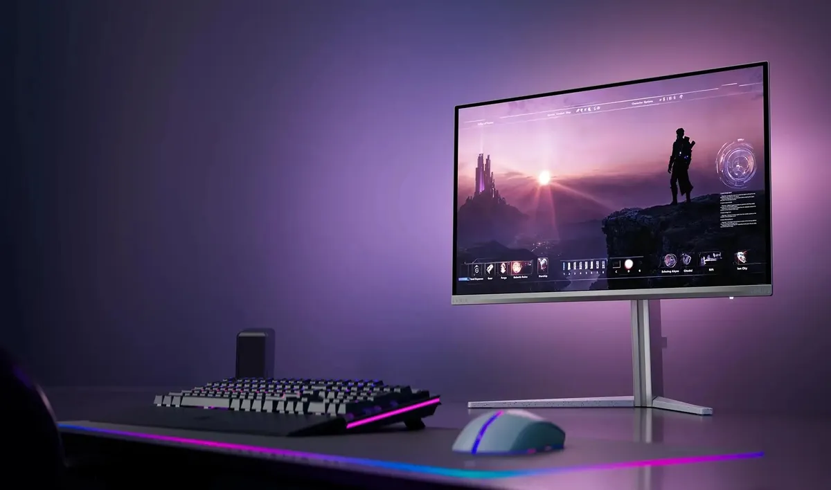 Philips Evnia Gaming 27M2N8800 монитор QD-OLED 4K 240 Гц вид спереди