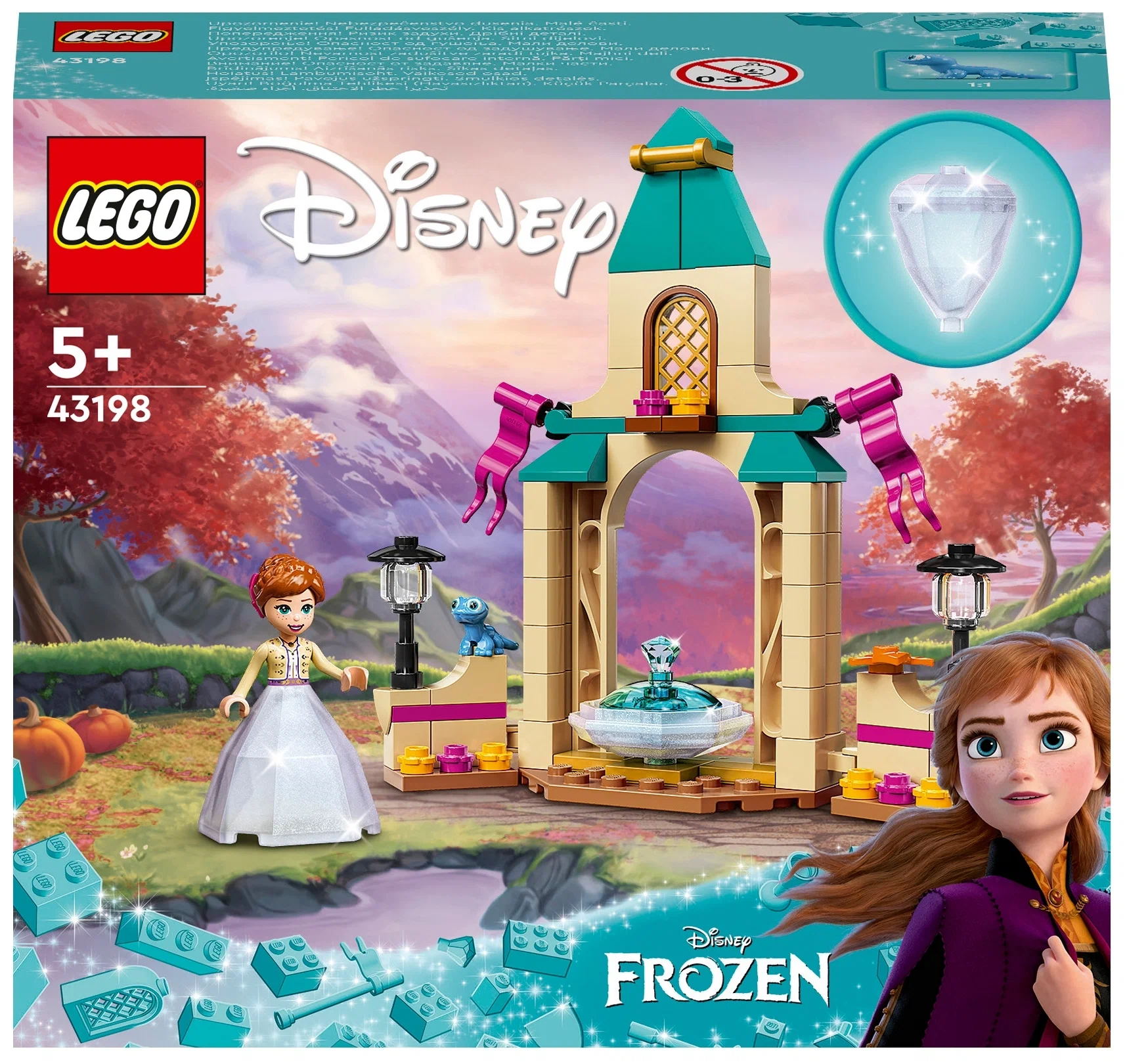 Конструктор LEGO Disney Princess 43198 Двор замка Анны, 74 дет.