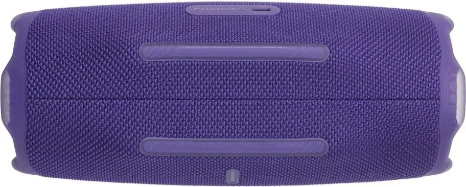 JBL Charge 6 Purple вид сверху порт USB Type-C ремешки для переноски