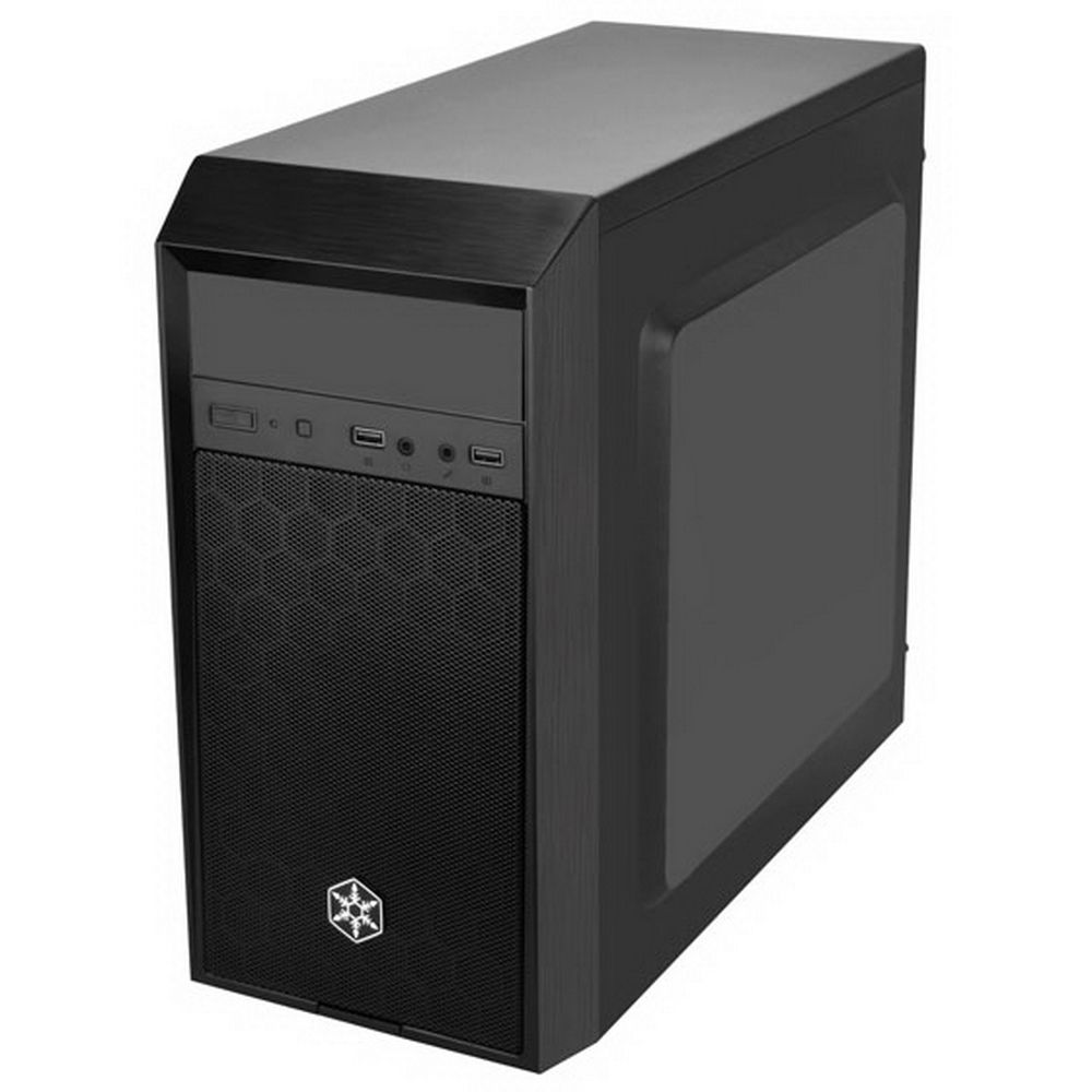 SilverStone SST-PS16B вид сбоку внутреннее пространство отсеки для накопителей 3.5 дюймов