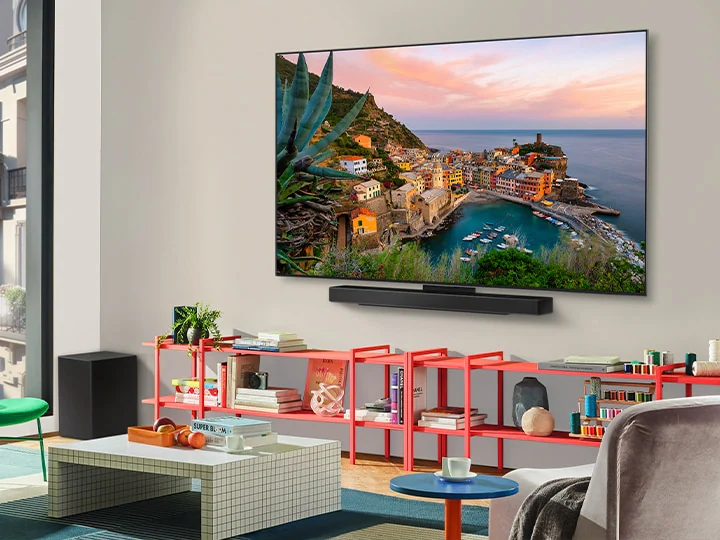Ультратонкая установка LG OLED у стены — 42C5