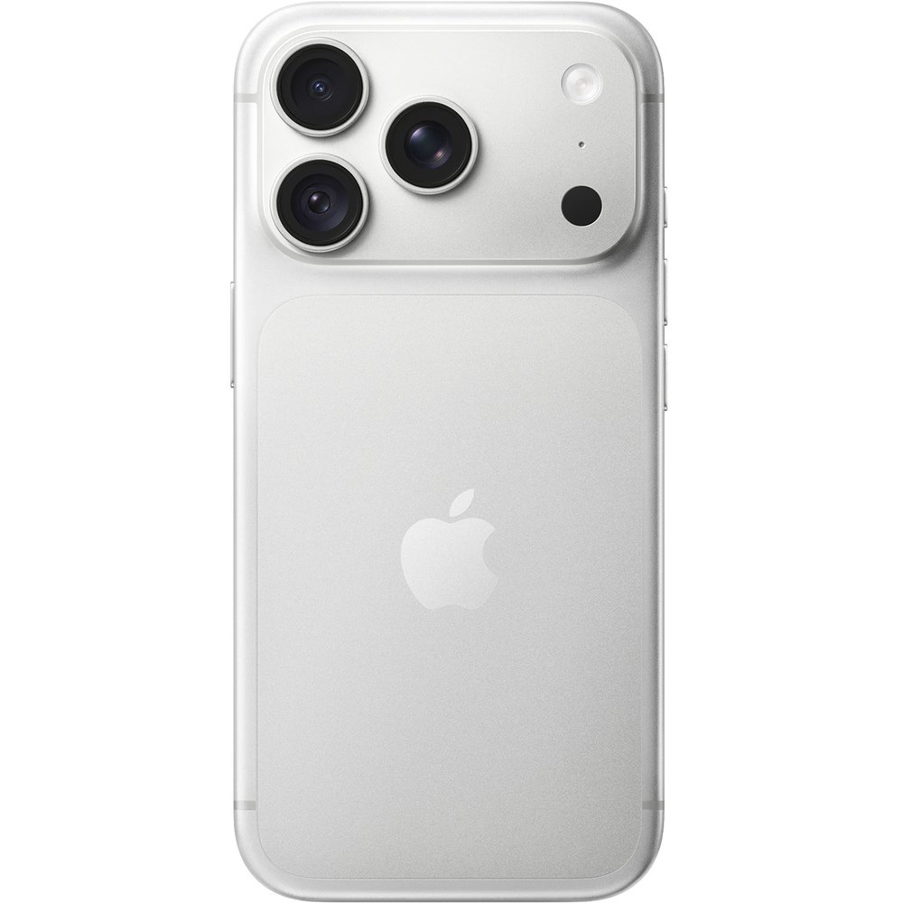Apple iPhone 18 Pro Silver вид сзади матовое стекло Ceramic Shield и тройная камера