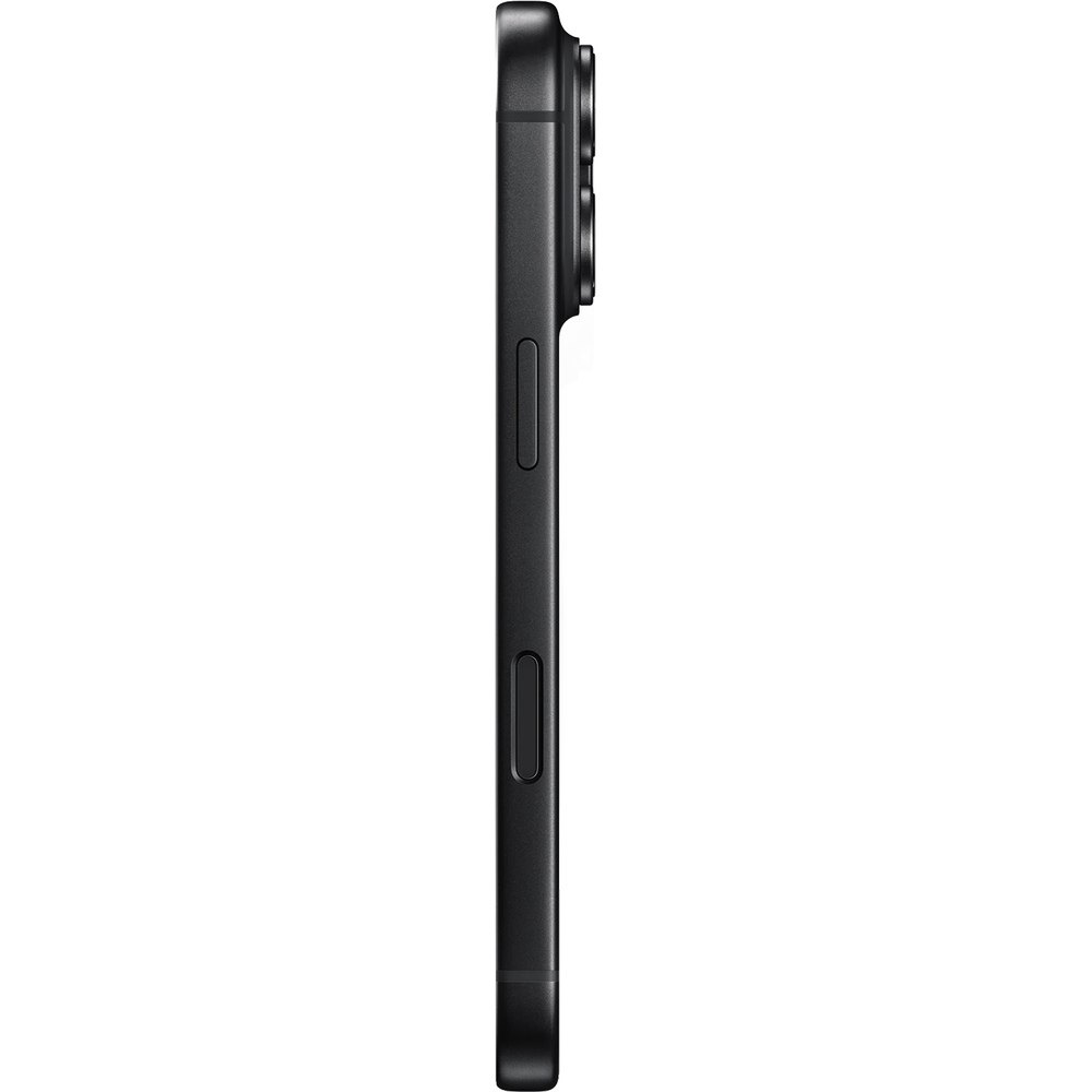 Apple iPhone 18 Pro 2TB Black боковой профиль тонкий корпус 8.7 мм кнопки громкости управление