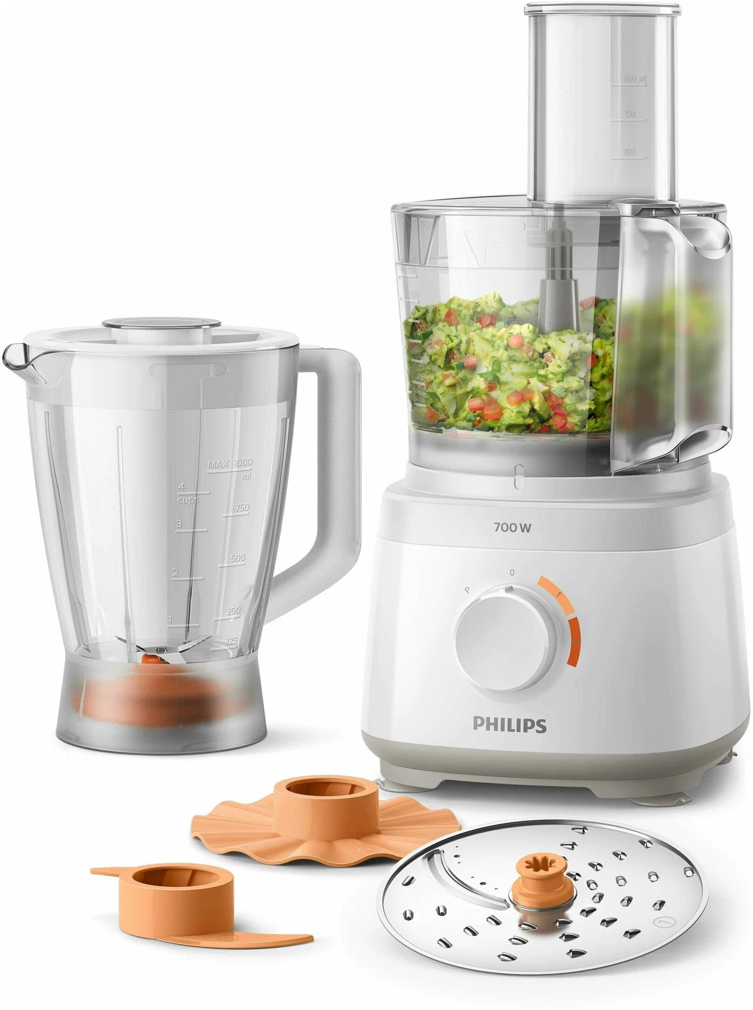 Кухонный комбайн Philips HR7320 Daily Collection, 700 Вт
