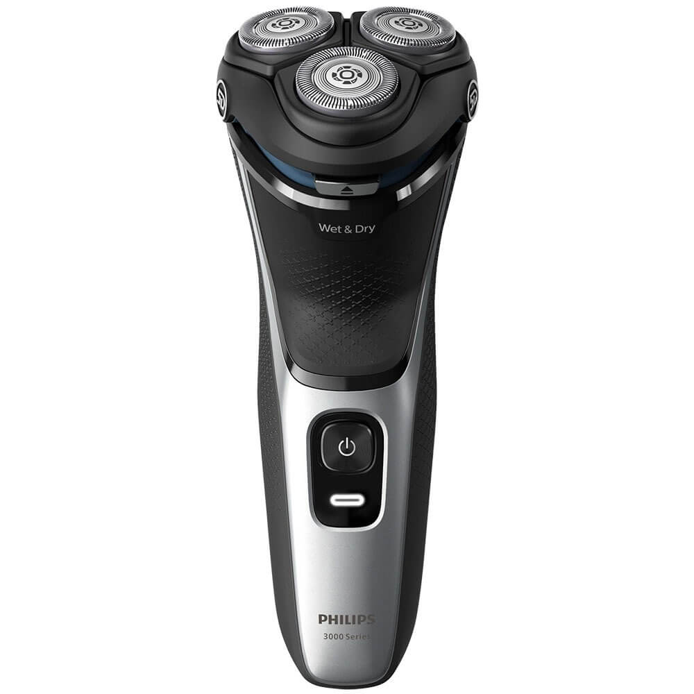 Philips S3143/00 роторная электробритва с тройной системой бритья вид спереди