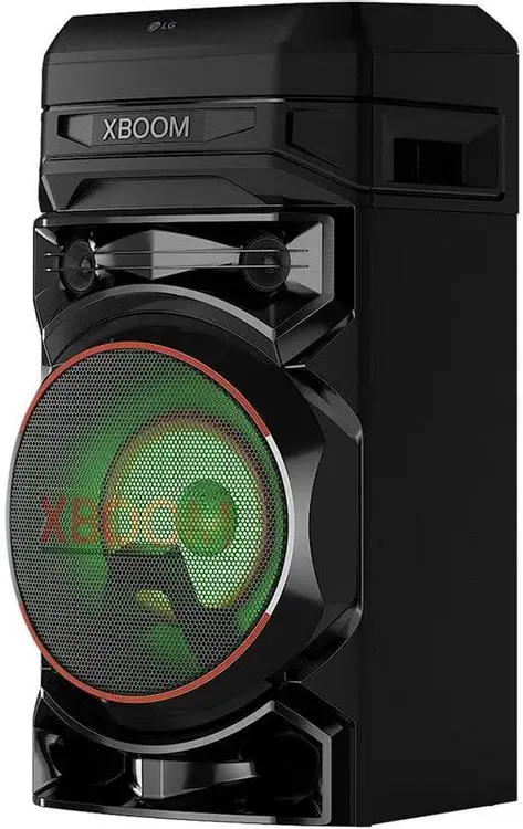 LG RNC5 — светодиодная RGB-подсветка динамика, зелёный режим подсветки