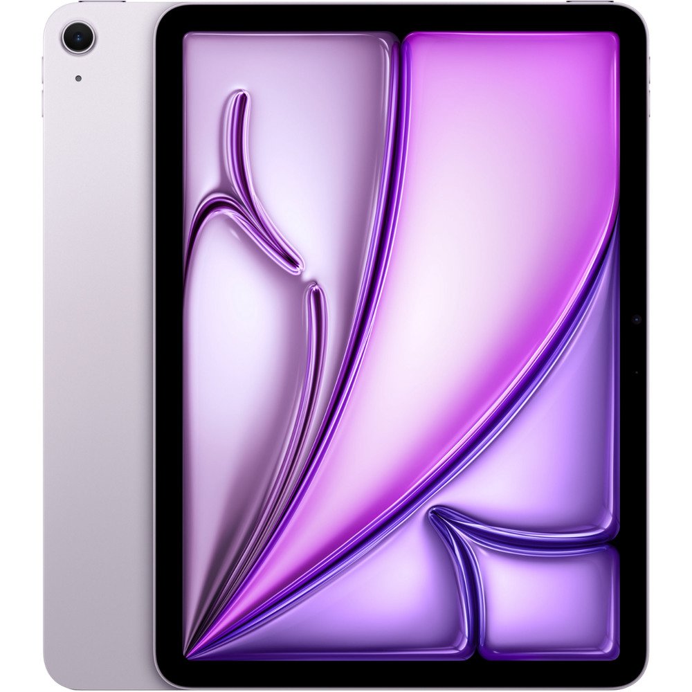 Apple iPad Air 11 2026 Purple вид спереди и сбоку корпус из алюминия