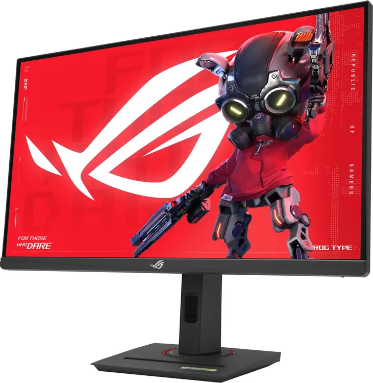 ASUS XG27ACMS игровой монитор ROG вид спереди 27 дюймов 320 Гц
